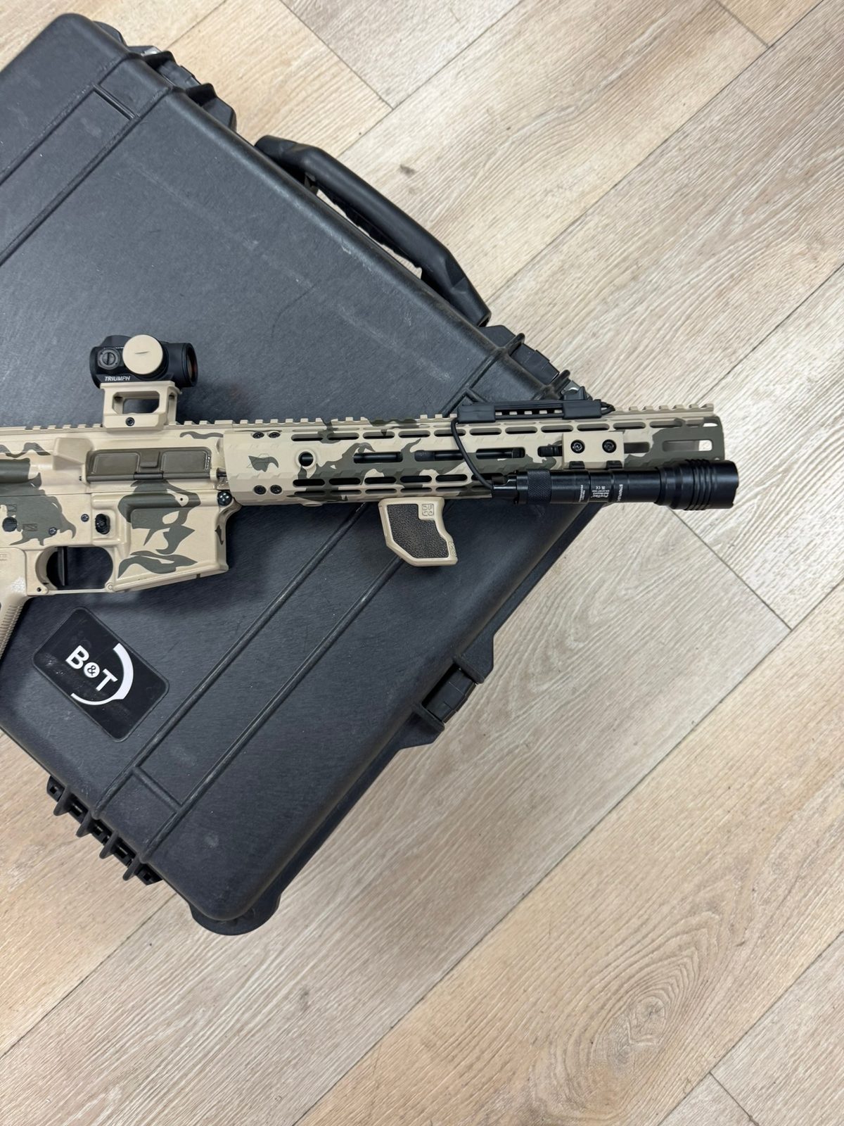 Camo AR-15 — Right Side
