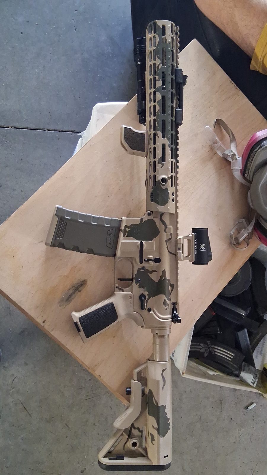Camo AR-15 — In Service