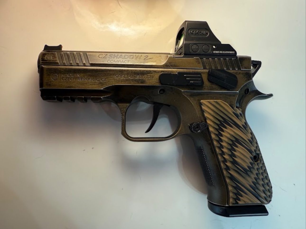 Battle-Worn Bronze CZ Shadow 2