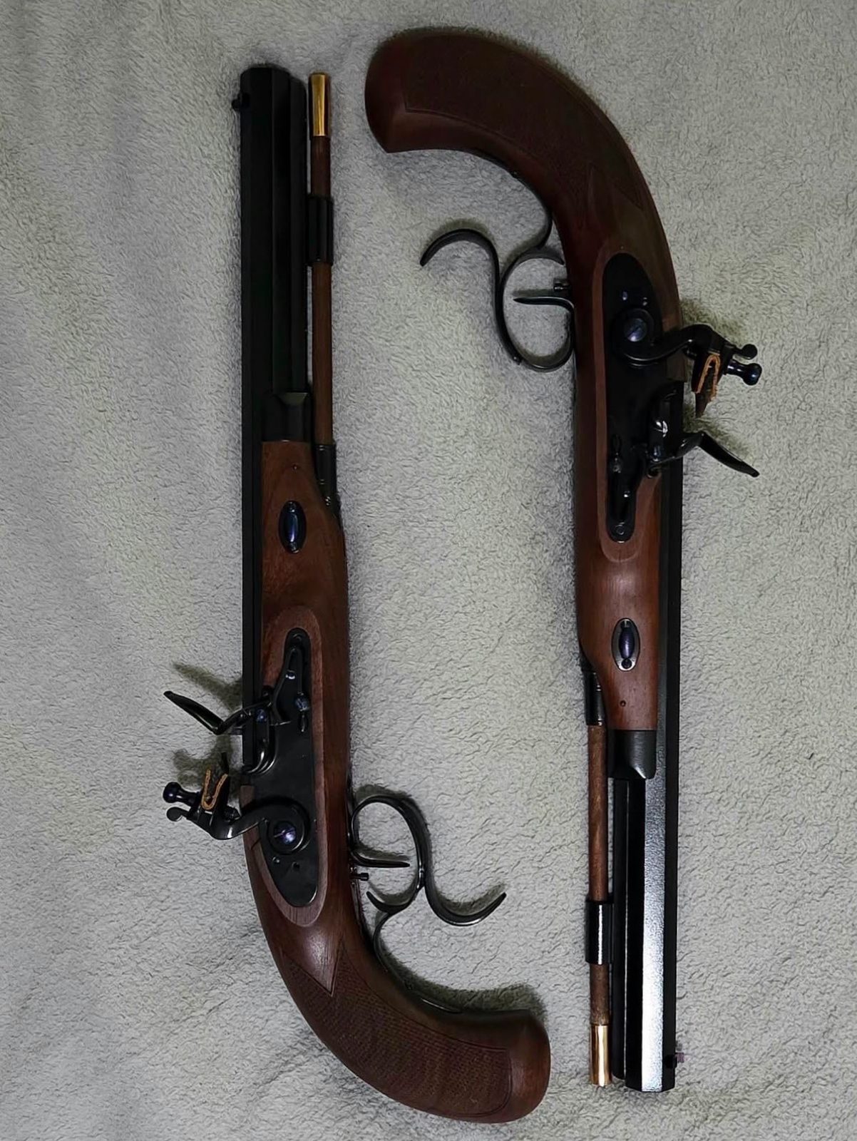 Matched Flintlock Pistol Pair